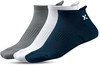 RECKZOZ Men Solid Ankle Length(Pack of 3)