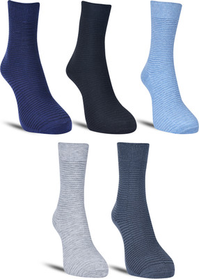 Dollar Men Self Design Calf Length(Pack of 5)