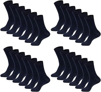 FATON Men Solid Ankle Length(Pack of 10)