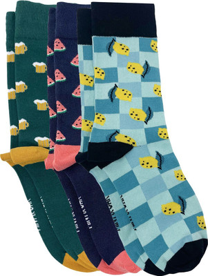 Mint and Oak Women Woven Calf Length(Pack of 3)