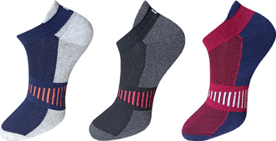 ecosync Unisex Solid Low Cut(Pack of 3)