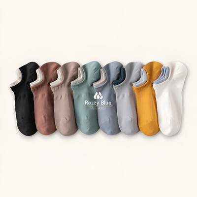 FABLISS Men Self Design Ankle Length(Pack of 8)