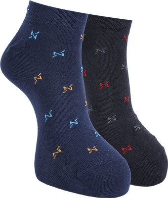 Force NXT Men Self Design Low Cut(Pack of 2)