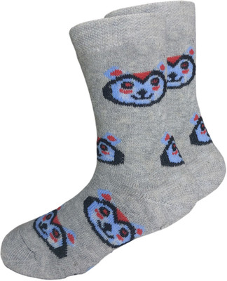 Krispar Boys & Girls Color Block Mid-Calf/Crew
