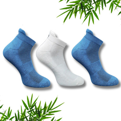 ecosync Unisex Solid Ankle Length(Pack of 3)