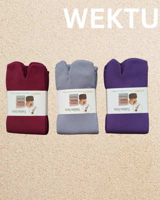 WEKTU Men & Women Striped Knee High(Pack of 3)