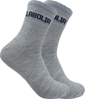 LABOLIA Men & Women Solid Ankle Length, Mid-Calf/Crew