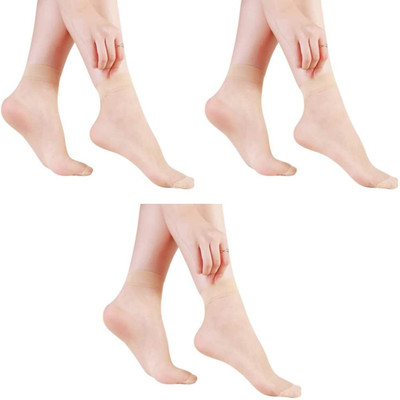 MAMU Women Solid Ankle Length(Pack of 3)
