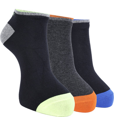 Force NXT Men Self Design Low Cut(Pack of 3)