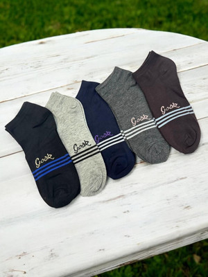 FREAKK FITS Men & Women Solid Ankle Length(Pack of 6)