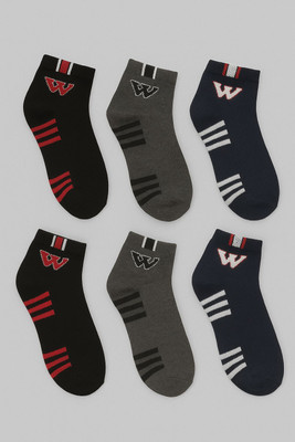 NanoX Men Printed Ankle Length(Pack of 6)