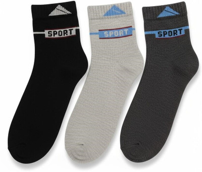 SARUPYA Men Solid Ankle Length(Pack of 3)
