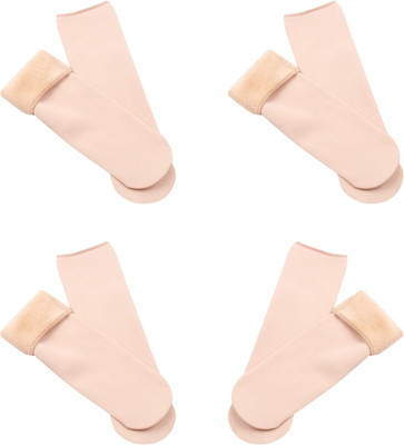 vactly Men & Women Self Design Ankle Length(Pack of 4)