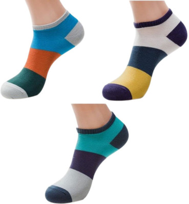 MOMISY Men & Women Ankle Length(Pack of 3)