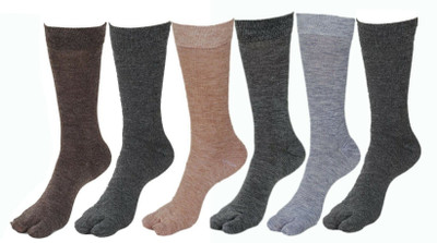 VAPINDIA Women Solid Calf Length(Pack of 6)