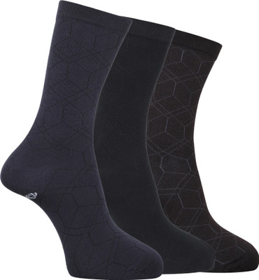 Dollar Men Self Design Calf Length(Pack of 3)