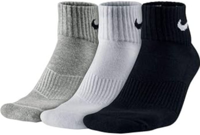 Parthstylemart Unisex Solid, Self Design Ankle Length(Pack of 3)