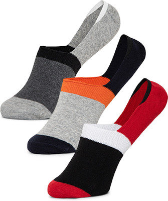 BodyCare Men Striped Peds/Footie/No-Show(Pack of 3)
