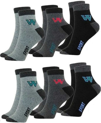 Akeet Trend Men Self Design Ankle Length(Pack of 6)