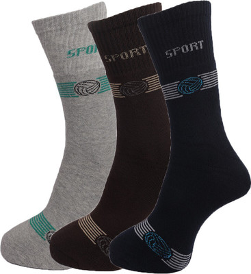 Dollar Men Striped Low Cut(Pack of 3)