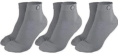 KUE Men & Women Self Design Ankle Length(Pack of 3)