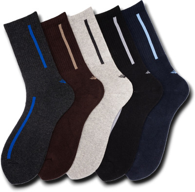 Young Wings Men Self Design Mid-Calf/Crew(Pack of 3)