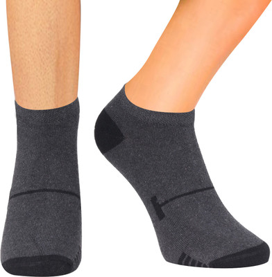 KRISOXO Unisex Solid Ankle Length(Pack of 6)