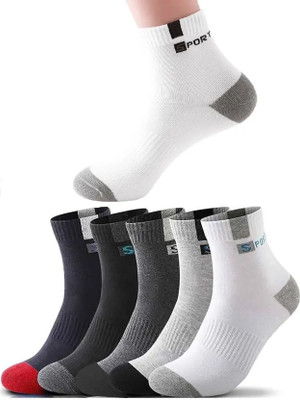 Newgenz Men & Women Printed Ankle Length(Pack of 4)