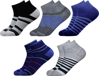 krijo Men Solid Ankle Length(Pack of 5)