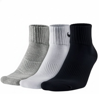 PREnterprises Men Solid Ankle Length(Pack of 6)