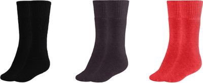 MUKU Men Mid-Calf/Crew(Pack of 3)