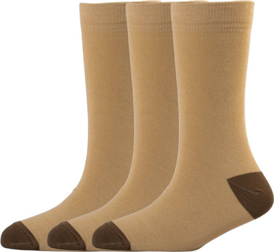 VAPINDIA Unisex Solid Calf Length(Pack of 3)