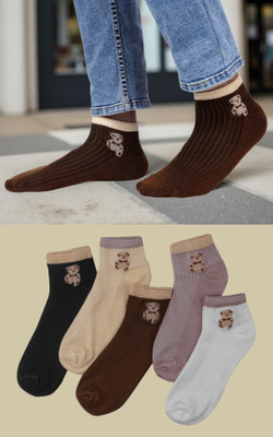 HICODE Men Ankle Length(Pack of 5)