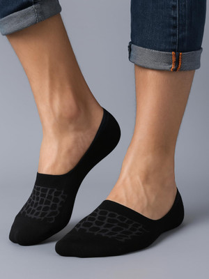 Oxyzone Men & Women Geometric Print Peds/Footie/No-Show