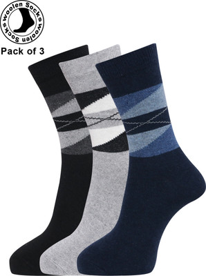 Dollar Men Printed Calf Length(Pack of 3)
