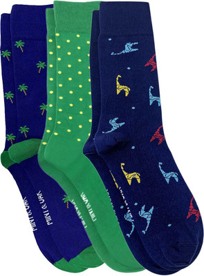 Mint and Oak Women Printed Calf Length(Pack of 3)