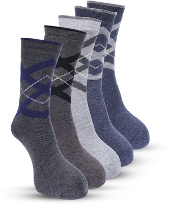 Texfro Men Printed Ankle Length(Pack of 5)