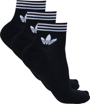 ADIDAS ORIGINALS Unisex Solid Ankle Length(Pack of 3)