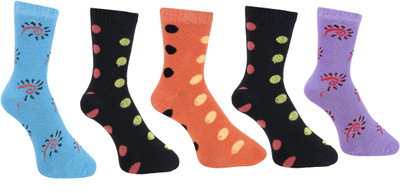 Aivira Women Printed Calf Length(Pack of 5)
