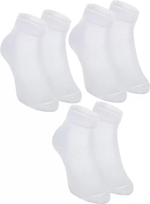 Socksy Boys & Girls Solid Ankle Length(Pack of 6)