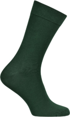 Broova Men Solid Mid-Calf/Crew(Pack of 3)