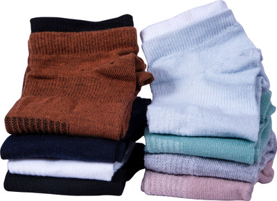 newX Unisex Self Design Ankle Length(Pack of 8)