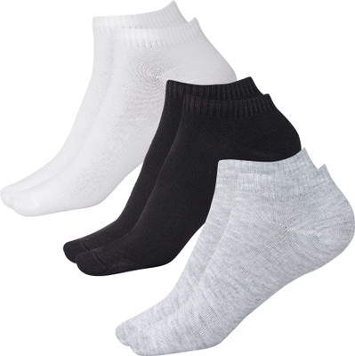 Ellegory Men Solid Ankle Length(Pack of 3)