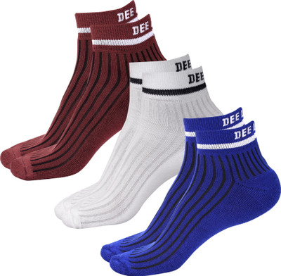 Oxiant Men Ankle Length(Pack of 3)