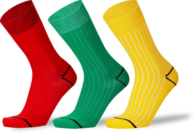 RC. ROYAL CLASS Men Solid Calf Length(Pack of 3)