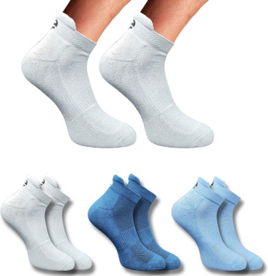 ecosync Unisex Solid Ankle Length(Pack of 3)