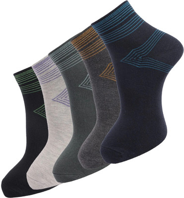 Dollar Men Printed Ankle Length(Pack of 5)