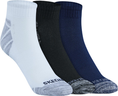 Skechers Men Self Design Ankle Length(Pack of 3)