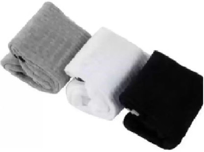 Rozy collection Rozy Men & Women Solid Mid-Calf/Crew(Pack of 3)