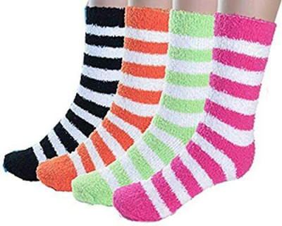 PinKit Women Solid Ankle Length(Pack of 4)